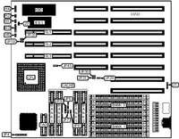 UNIDENTIFIED   486SX/DX/DX2-MAINBOARD